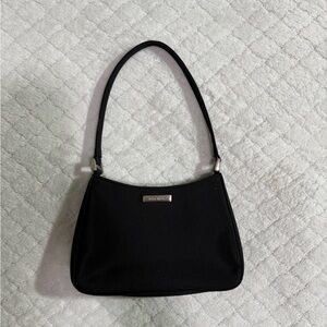 Nine West Mini Black Purse  NWOT with single lipstick holder